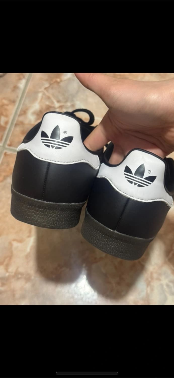 아디다스 가젤 오리지날 가죽 블랙 245 상품이미지5