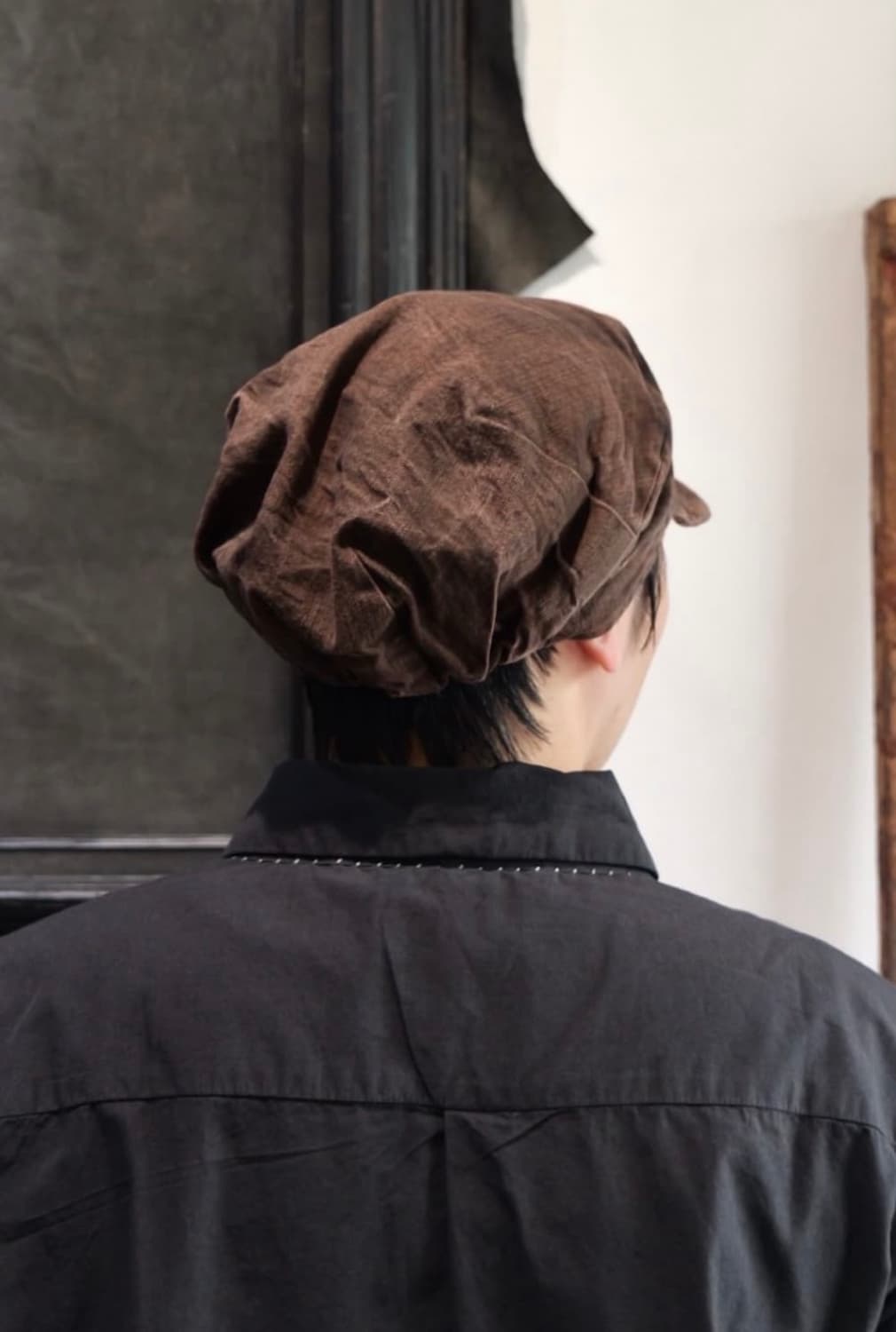 Atelier suppan 핸드 다이드 캡 상품이미지6