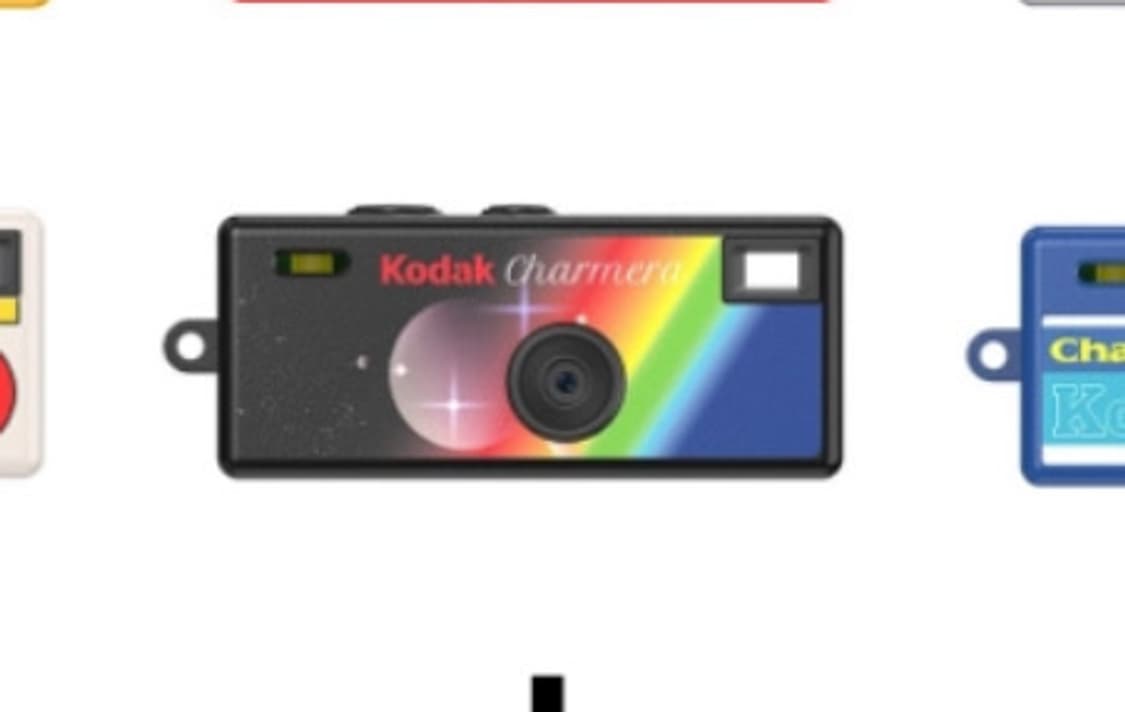 코닥 차메라 키링 (블랙 버전) 상품이미지1