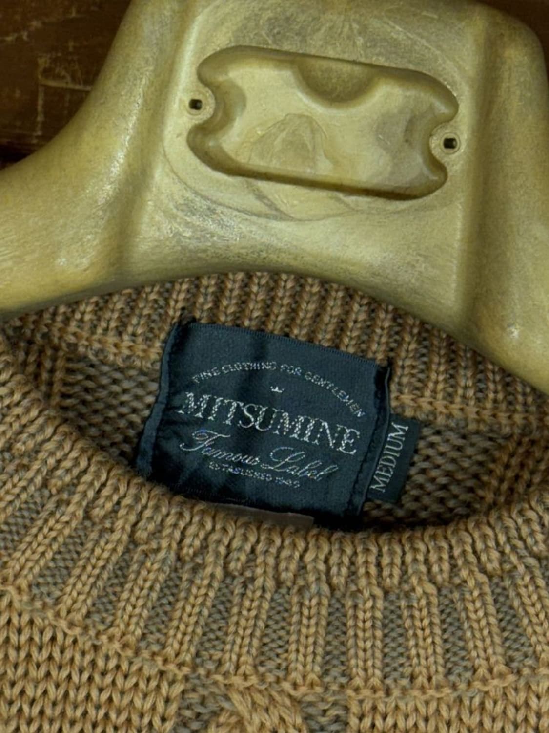 미츠마인 케이블 니트 상품이미지8