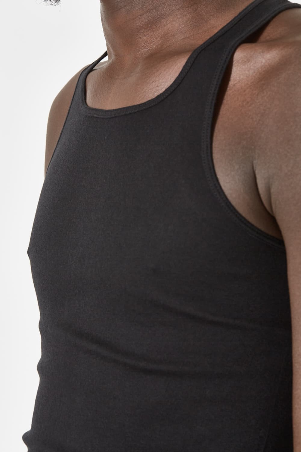 Rick Owens Top Basic Rib Tank 상품이미지3