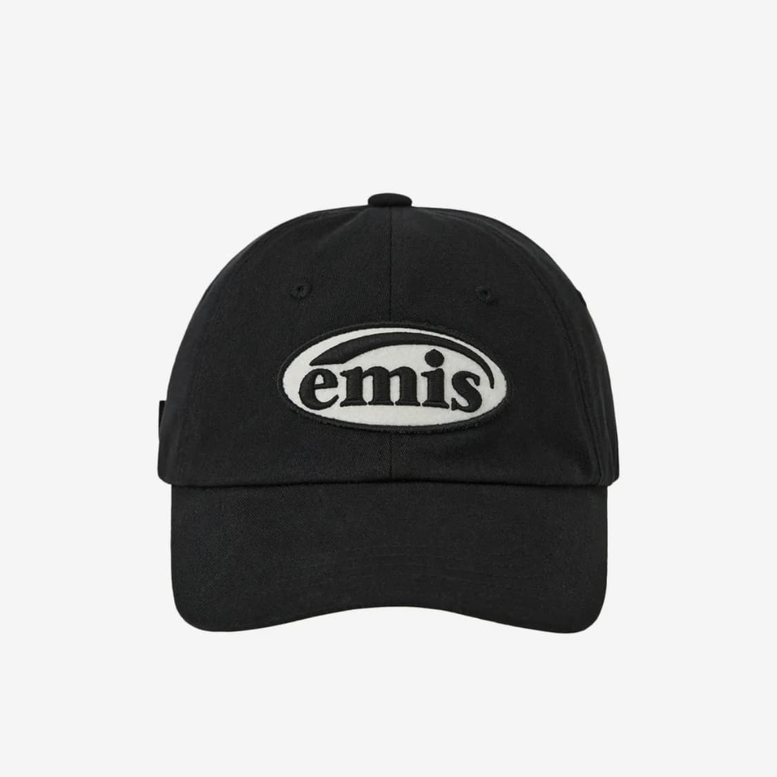 이미스 톤온톤 와펜 볼캡 모자 블랙 상품이미지1