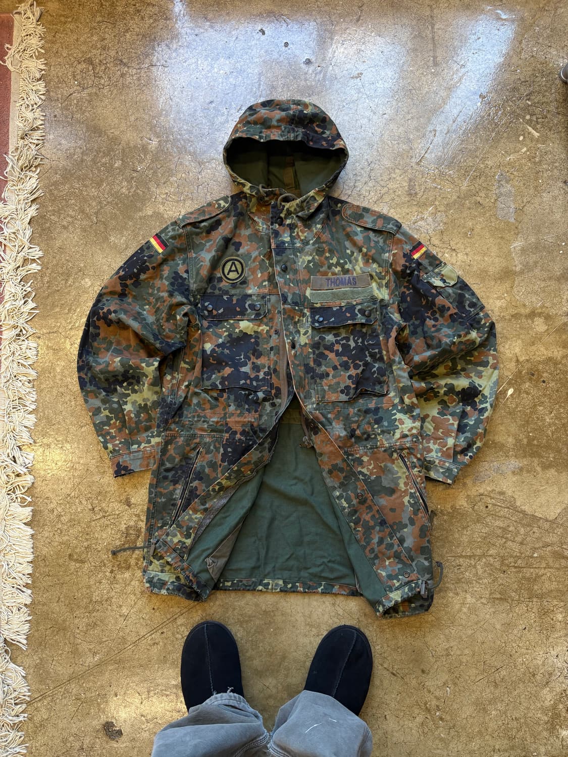 1997년 독일군 플렉탄 카모 필드 야상 상품이미지1