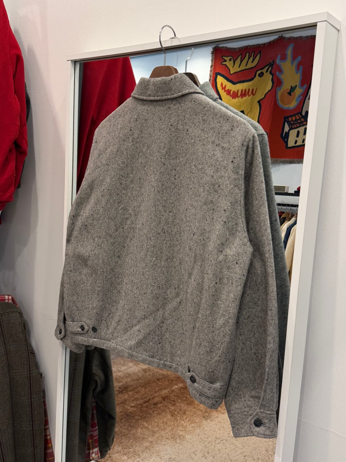 East Boy 이스트보이 울 블루종 자켓 (made in Japan) 상품이미지5