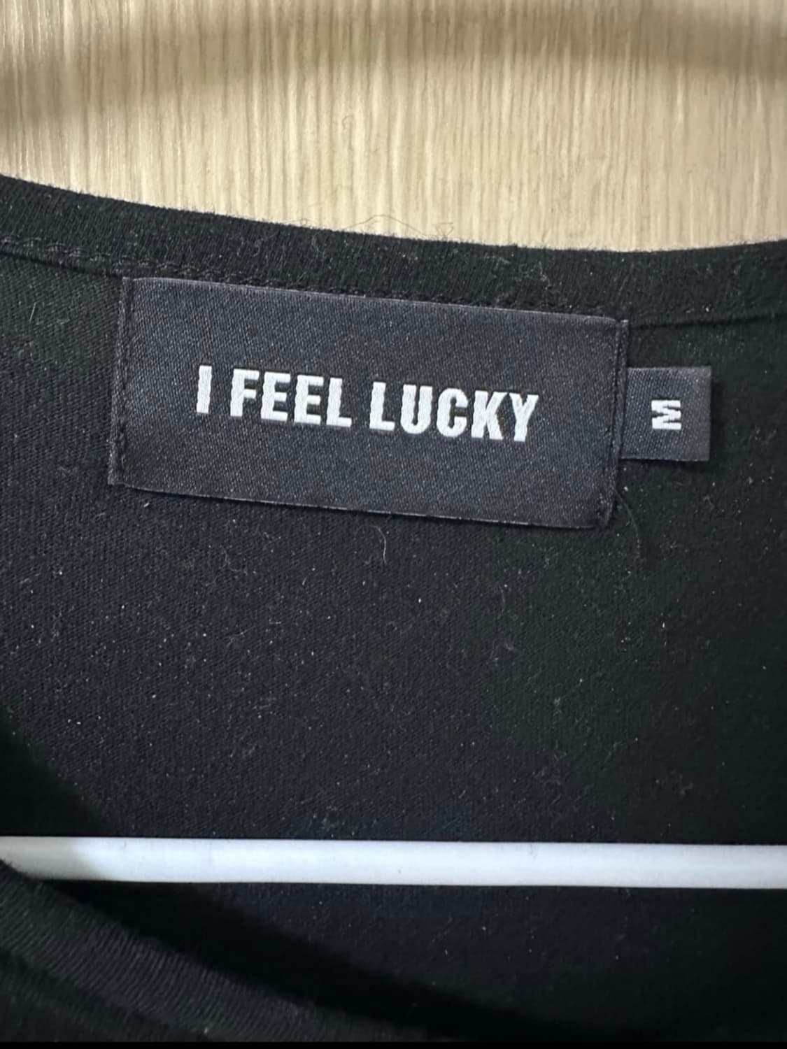 IFEELLUCKY 레이어드 롱슬리브 블랙 M 상품이미지5