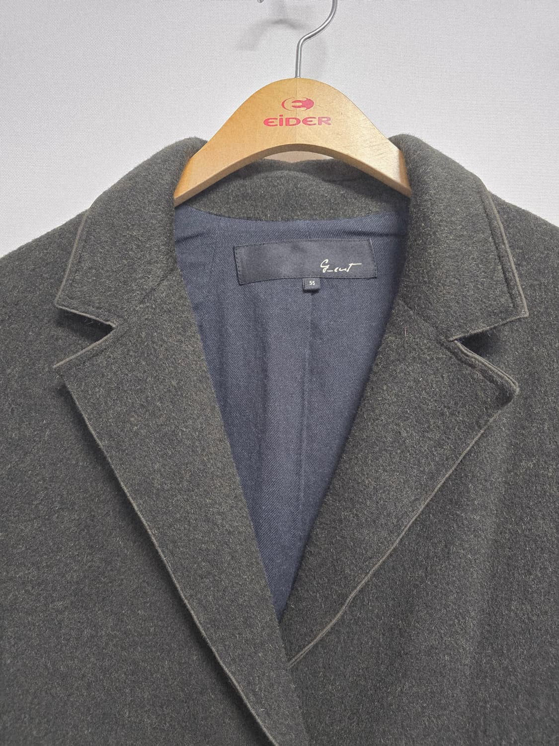 지컷 모직 롱 코트 상품이미지2