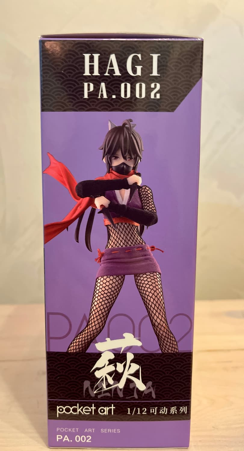1/12 액션 피규어 - 포켓 아트 PA.002 닌자 HAGI (하기) 상품이미지5