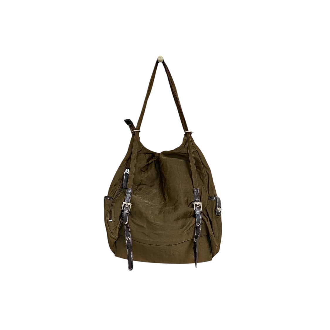 2way 나일론 레더 포켓  숄더백 상품이미지2