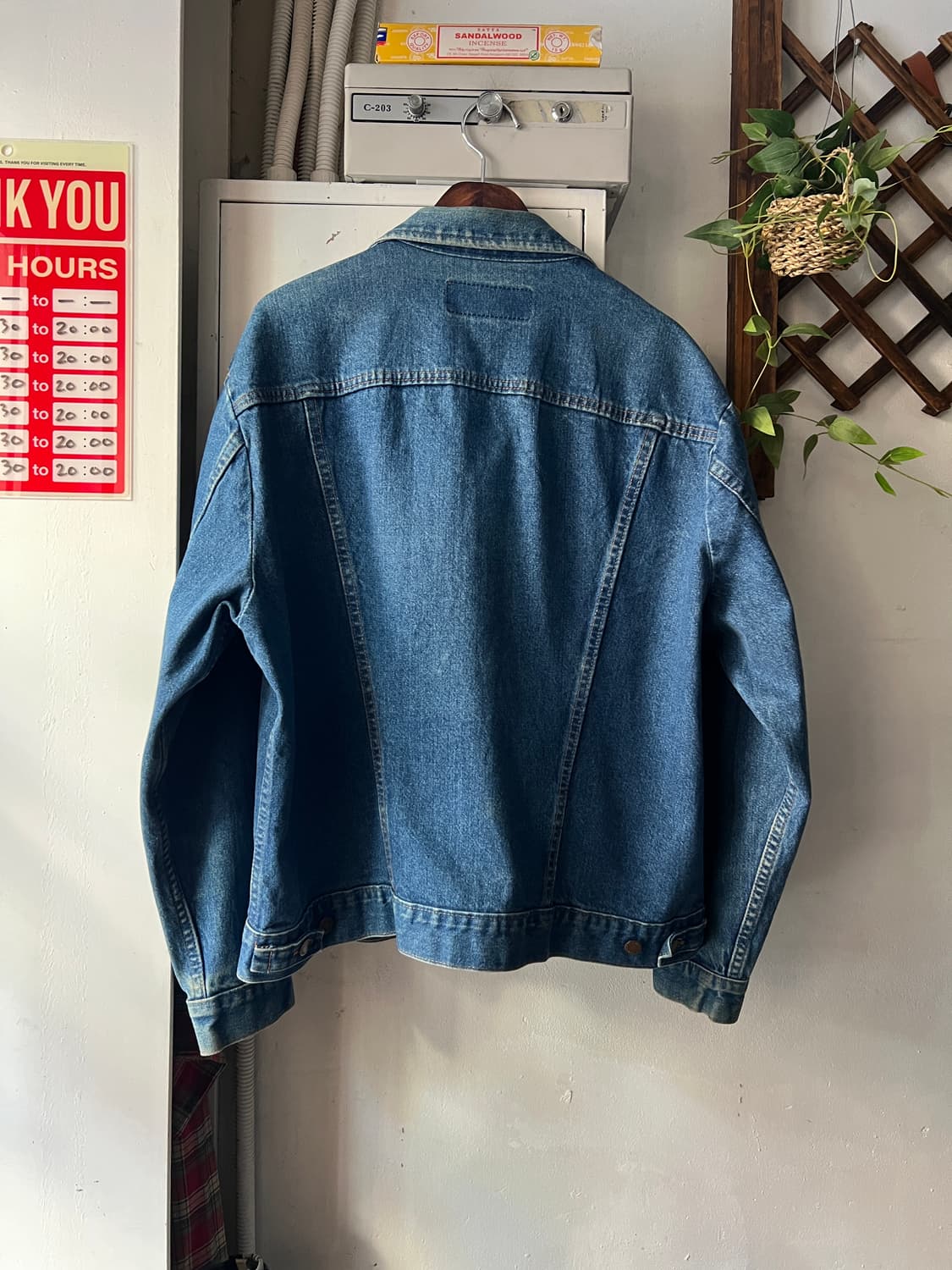 [L]90's Wrangler USA 랭글러 빈티지 데님 트러커 자켓 상품이미지6