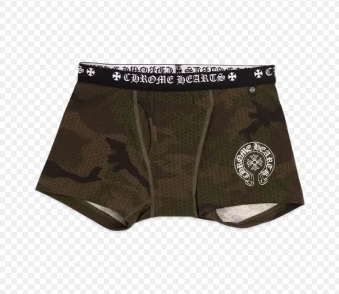 새상품 크롬하츠 팬티 복서 브리프 쇼츠 카모 블랙 검흰 S XL 상품이미지2