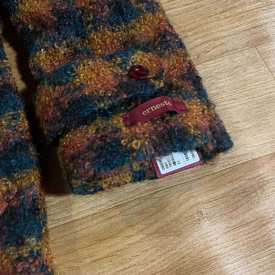 [105] 에르네스토 사르토리아 알파카 코트 상품이미지6