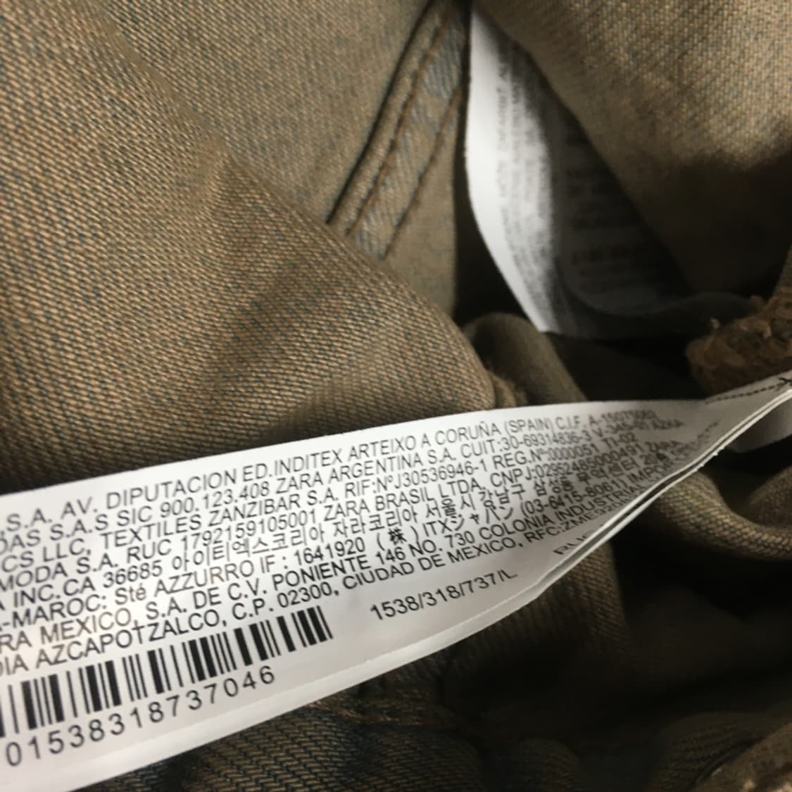 자라 데님자켓  DD03 상품이미지3