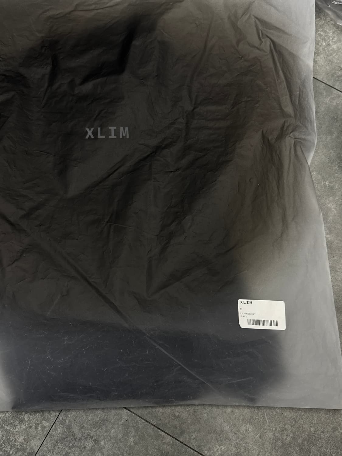 S 엑슬림 xlim ep7 09 자켓 블랙 미개봉 새제품 판매 상품이미지2