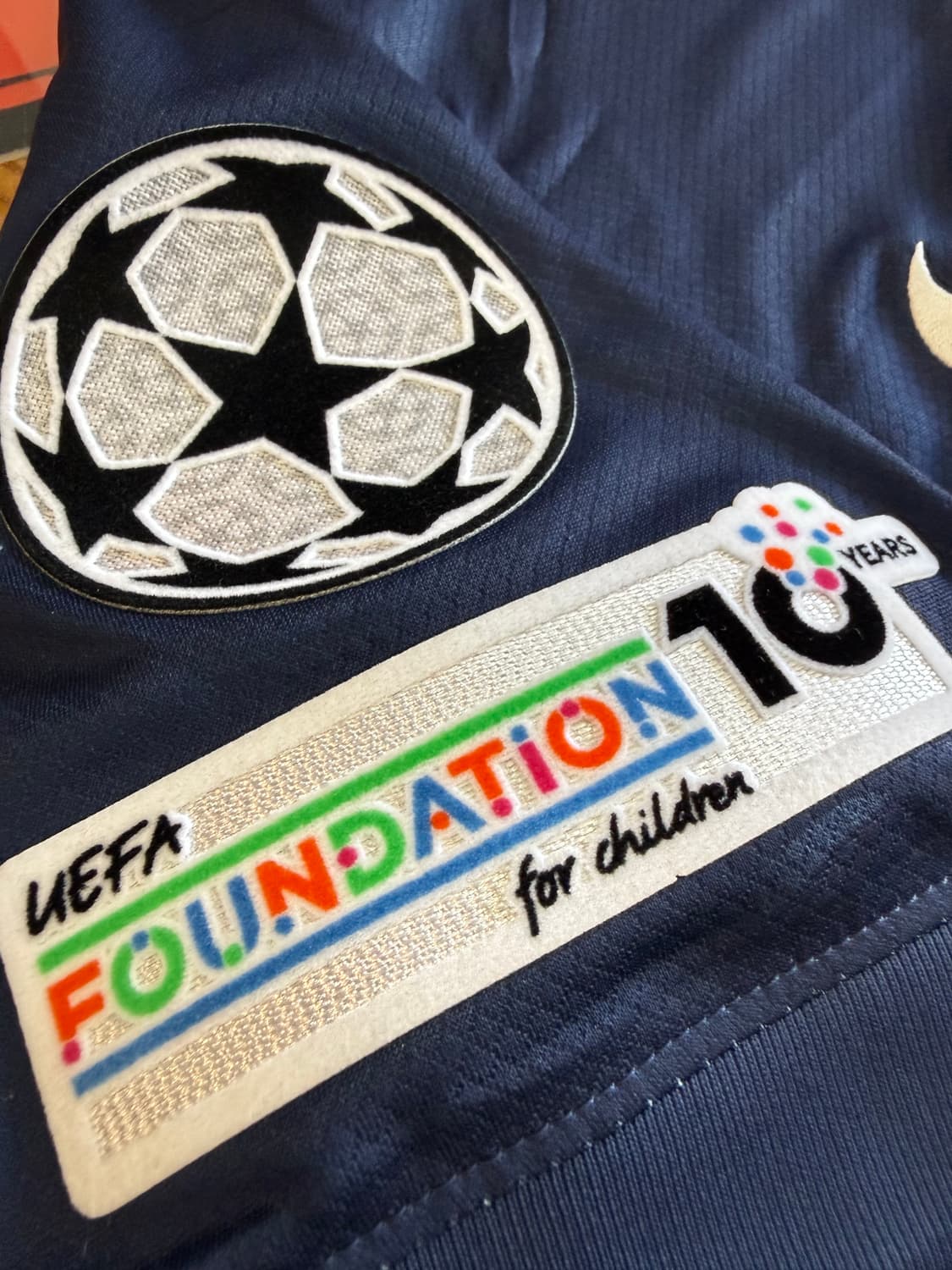 [해외M]24-25 psg 홈 뎀벨레 챔결 유니폼 상품이미지3