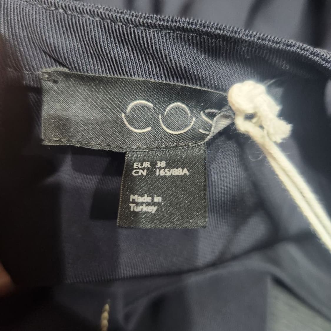 [여38](미사용)COS 오프숄더 원피스[Y63-202] 상품이미지7