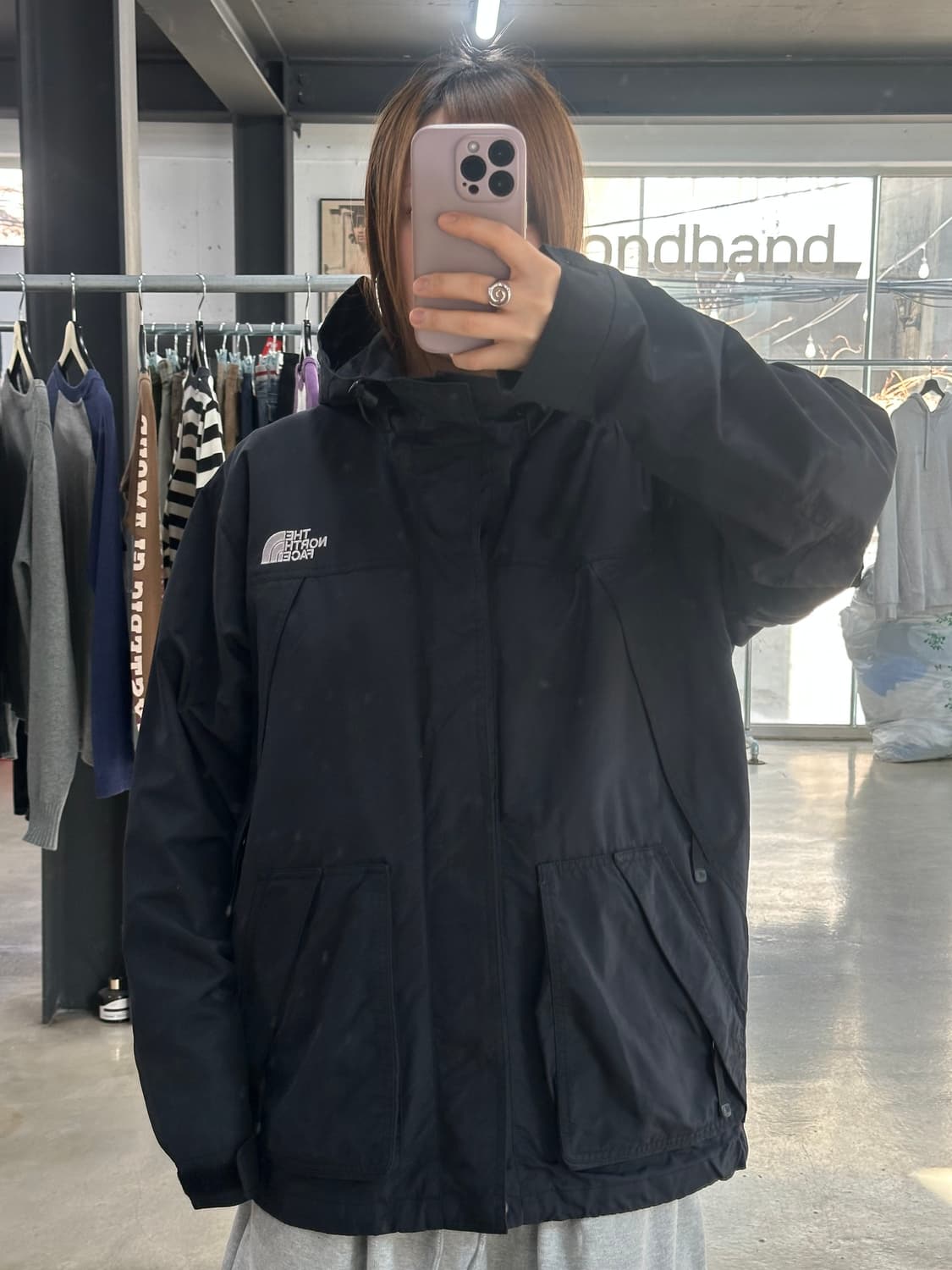 노스페이스 00s 투웨이 포켓 윈드브레이커 자켓 상품이미지1