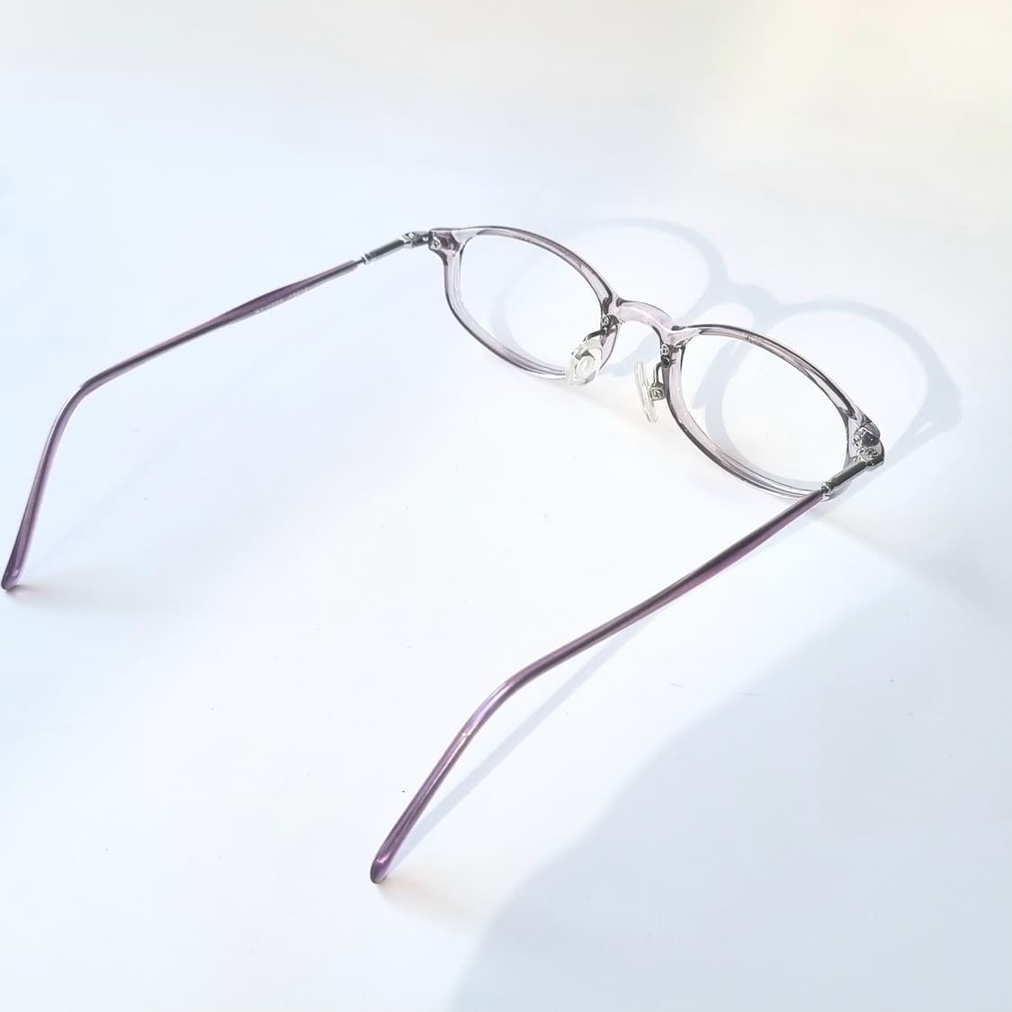 데드스탁 클리어 라벤더 오벌형 안경테 436 상품이미지7
