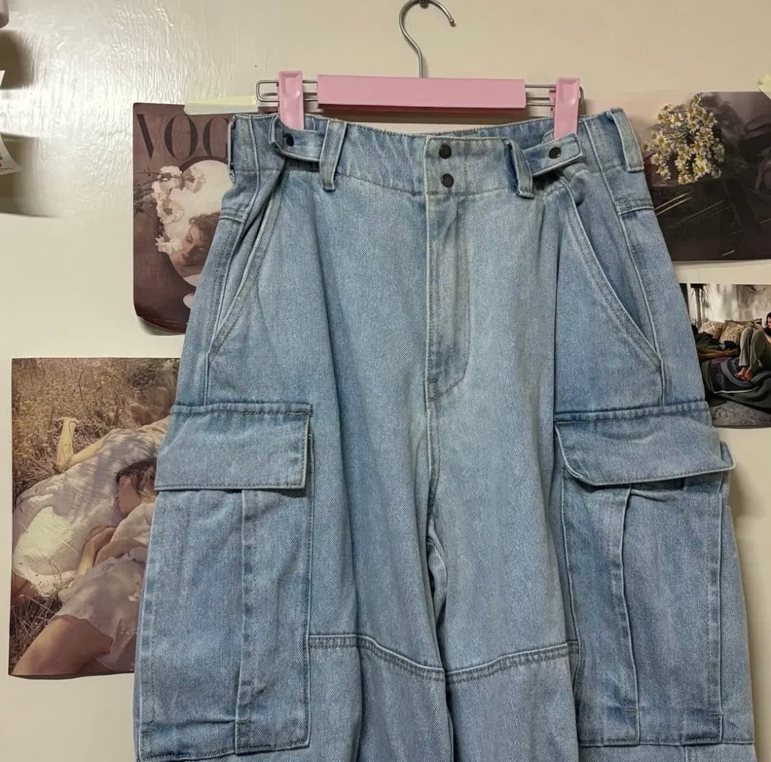 연청 카고바지 데님 상품이미지2