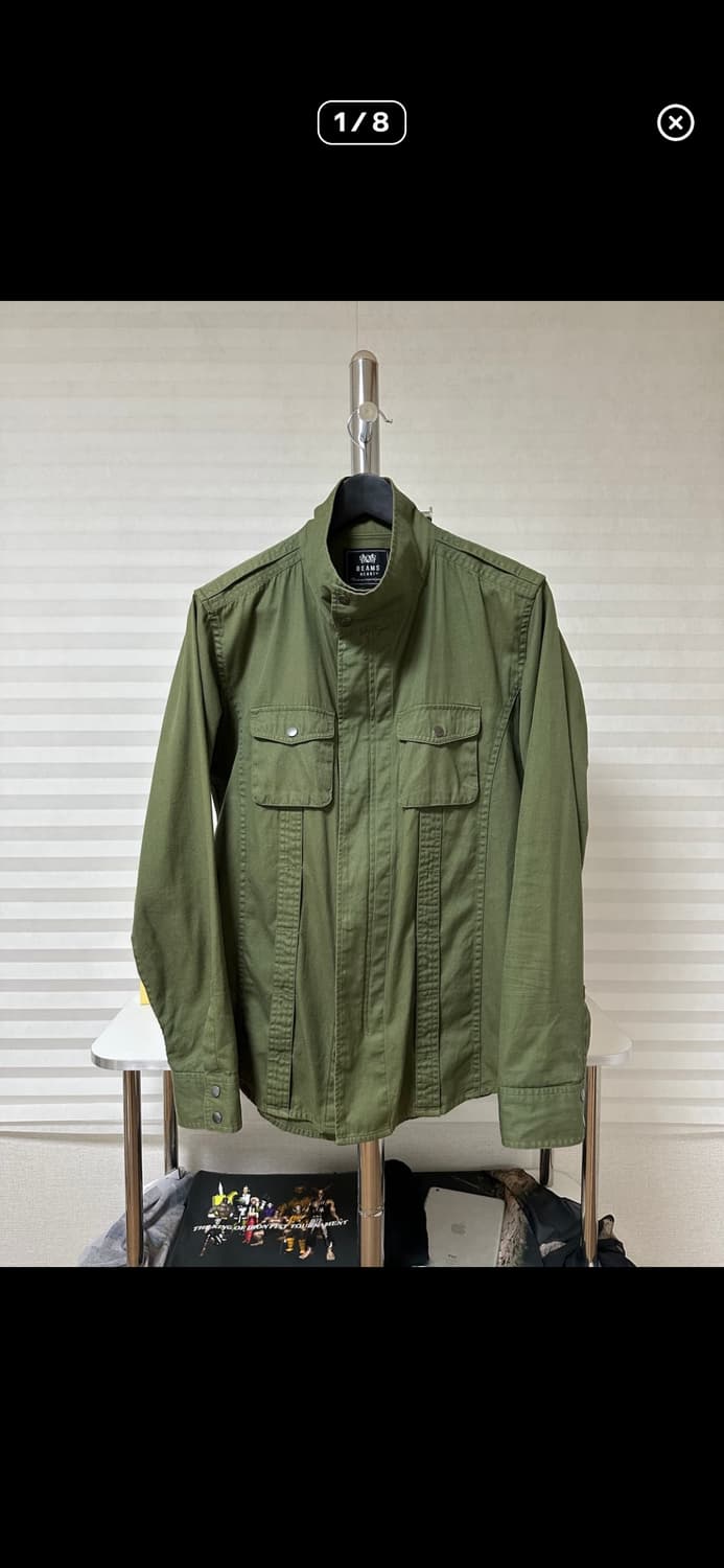 BEAMS HEART Military Shirt Jacket 상품이미지1
