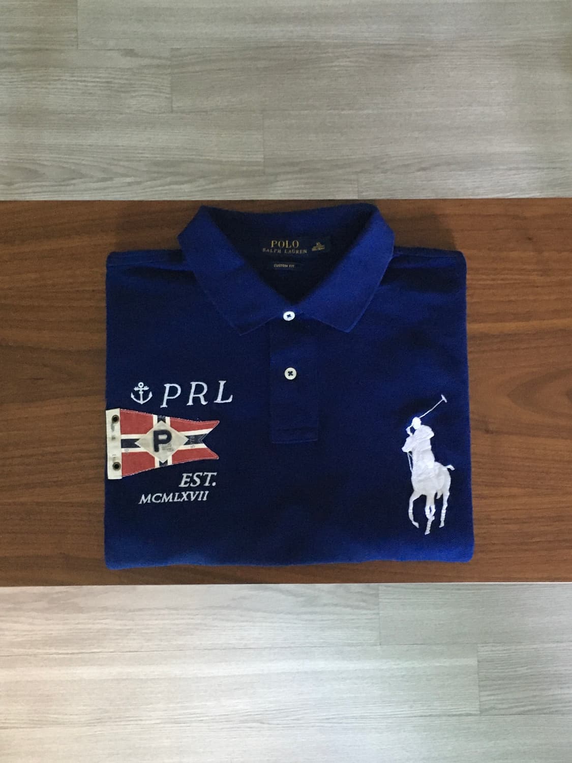 폴로 빅포니 노르웨이 반팔 럭비티 네이비 상품이미지1