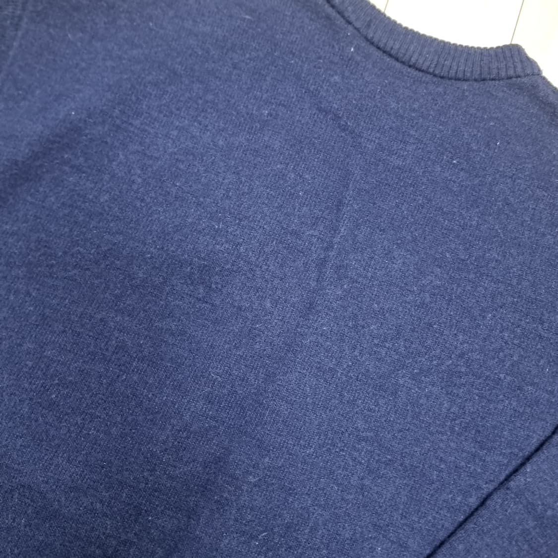 미제usa 터치윈드 90s빈티지 자수 맨투맨 네이비(L) 상품이미지4