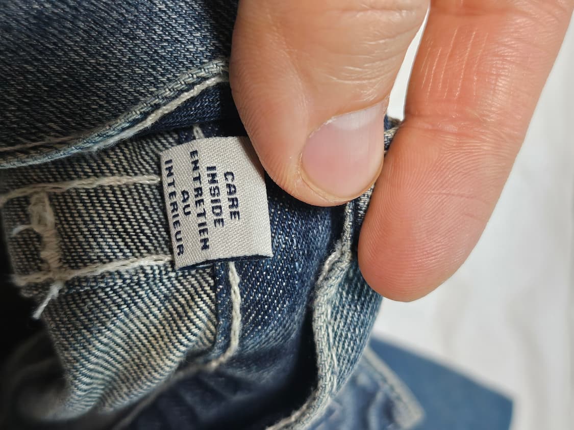 트루릴리전 스트레이트핏 중청 워싱 데님 진 30 상품이미지5