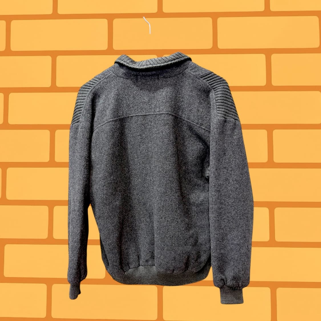 구텐 모르겐 숄카라 모헤어 가디건 (XL) 상품이미지6