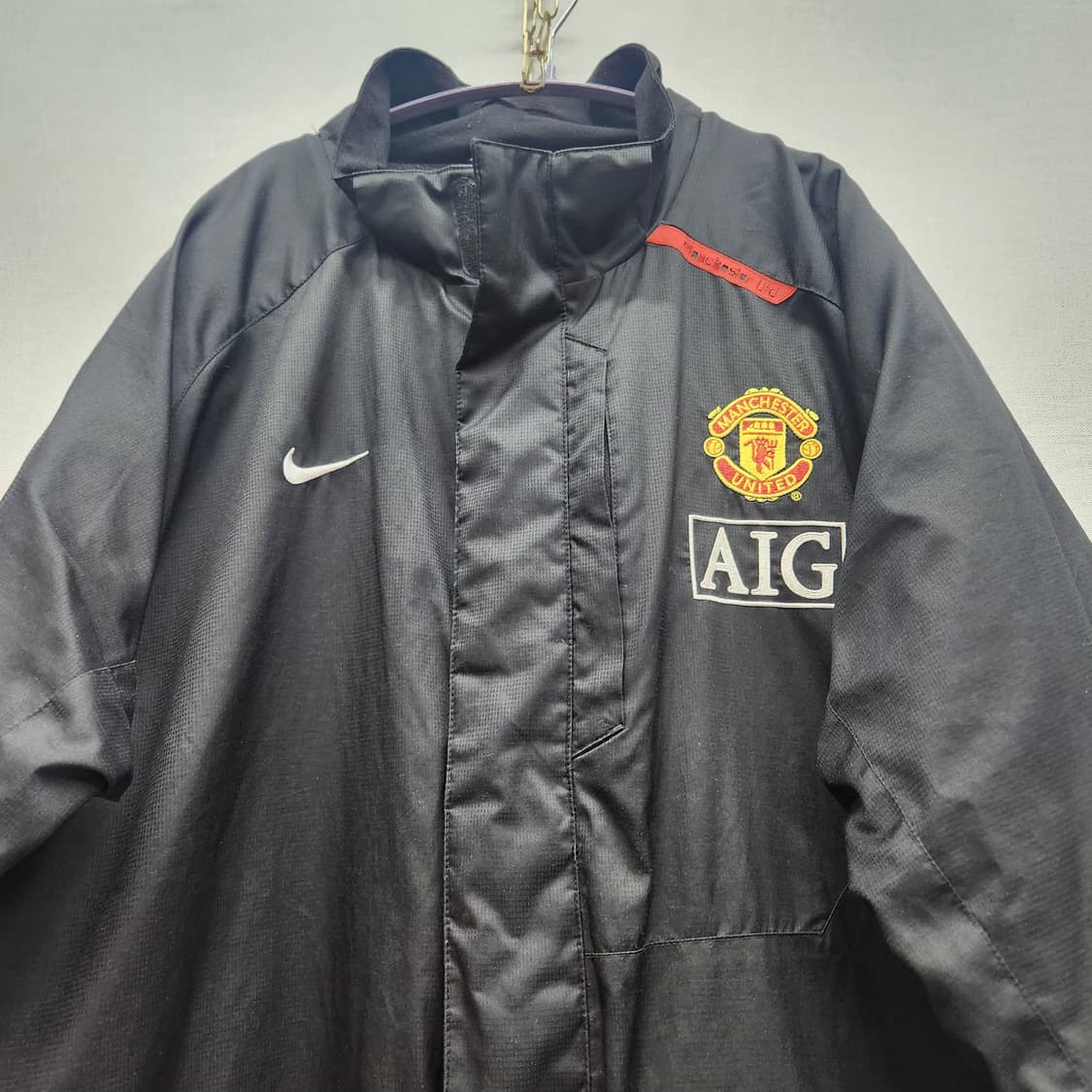 나이키 맨유 로고 바람막이 점퍼 L(2XL) 상품이미지2