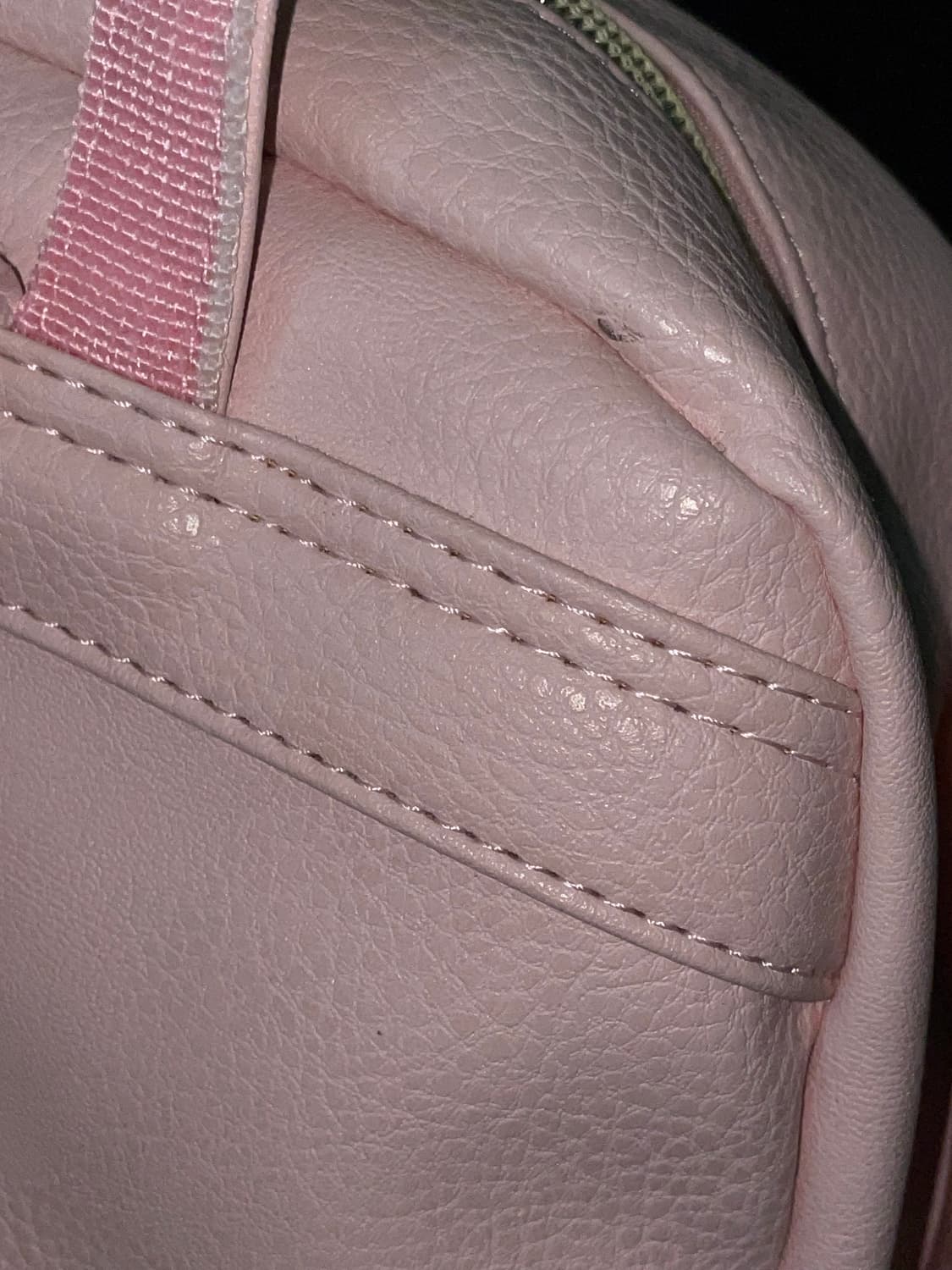 딸기우유 연핑크 갸루 핀터깔 백팩 가방 상품이미지7