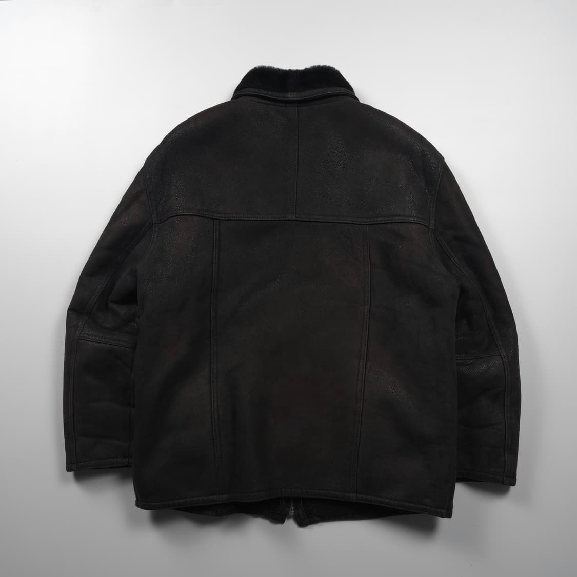 아카이브 빈티지 양가죽 스웨이드 양털 무스탕 (105) 상품이미지2