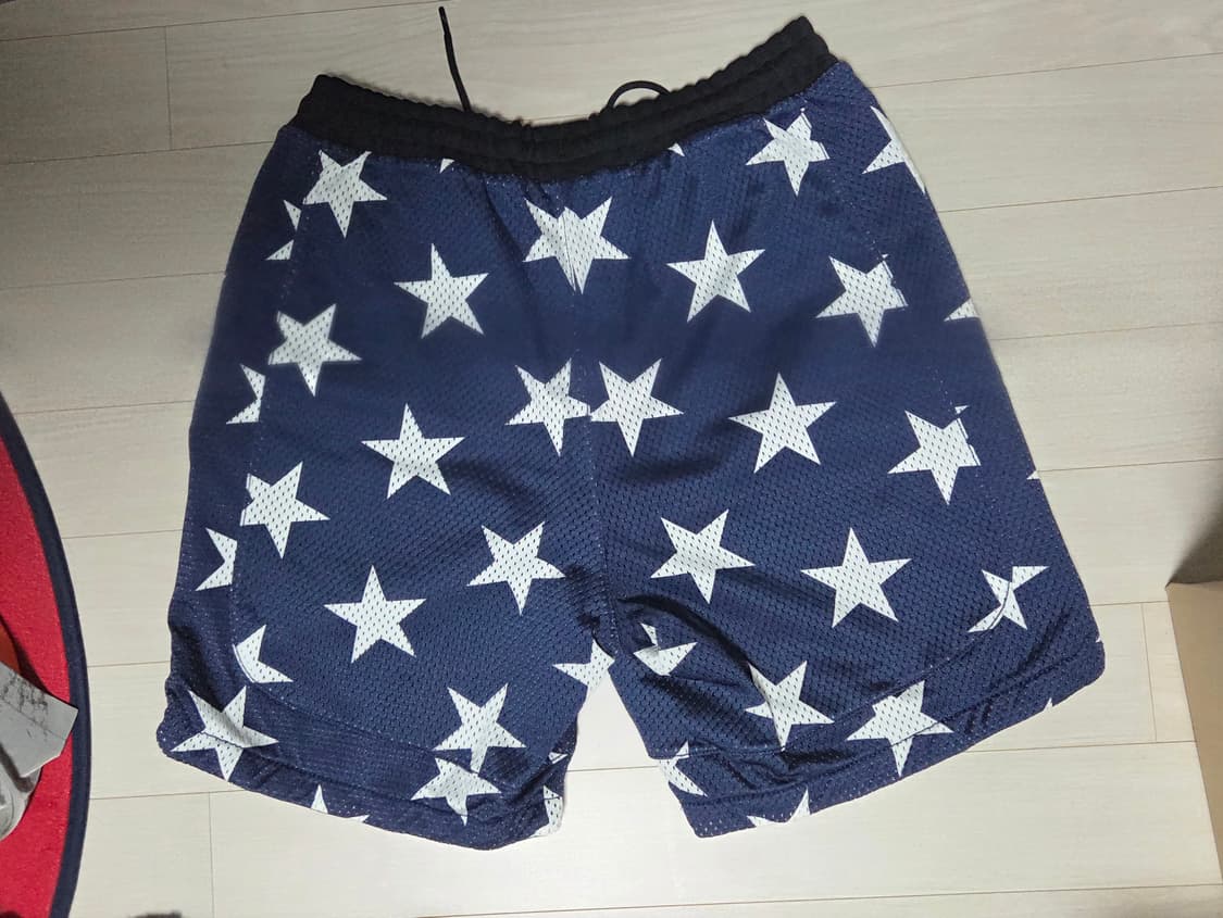 [us M] 나이키 랩 메쉬 에슬레저 니트 리버시블 반바지 쇼츠 상품이미지2