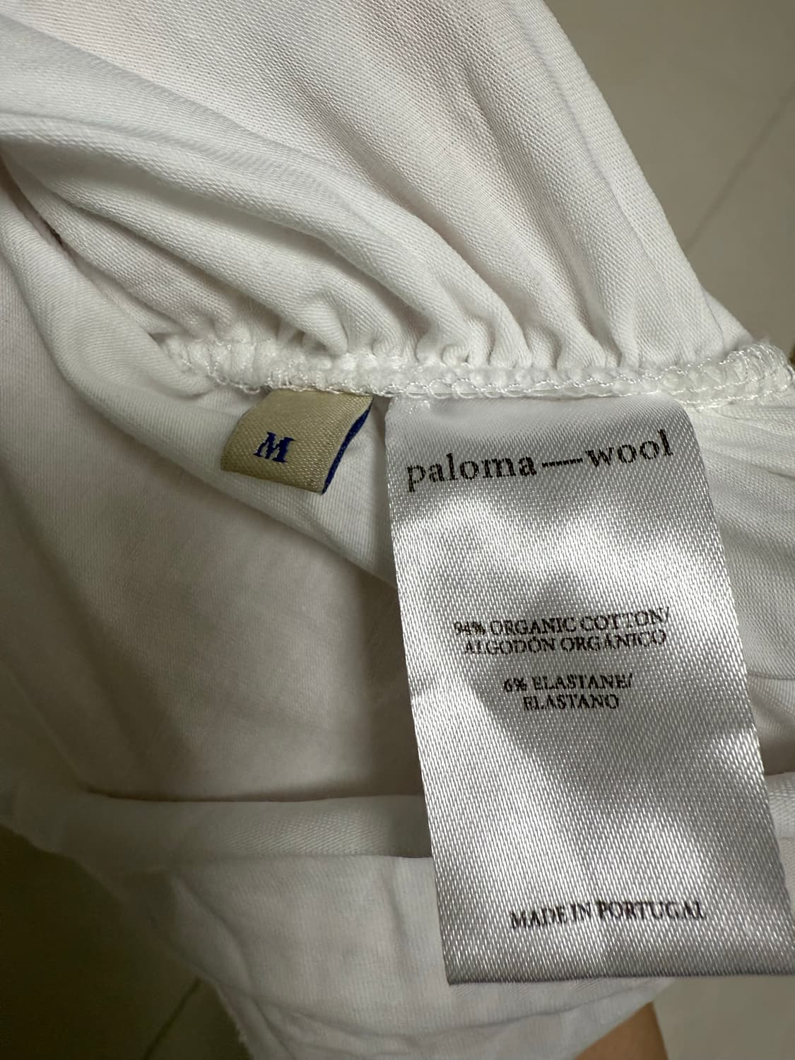 팔로마울 줄리엣 펄 버튼 튜브탑 상품이미지5