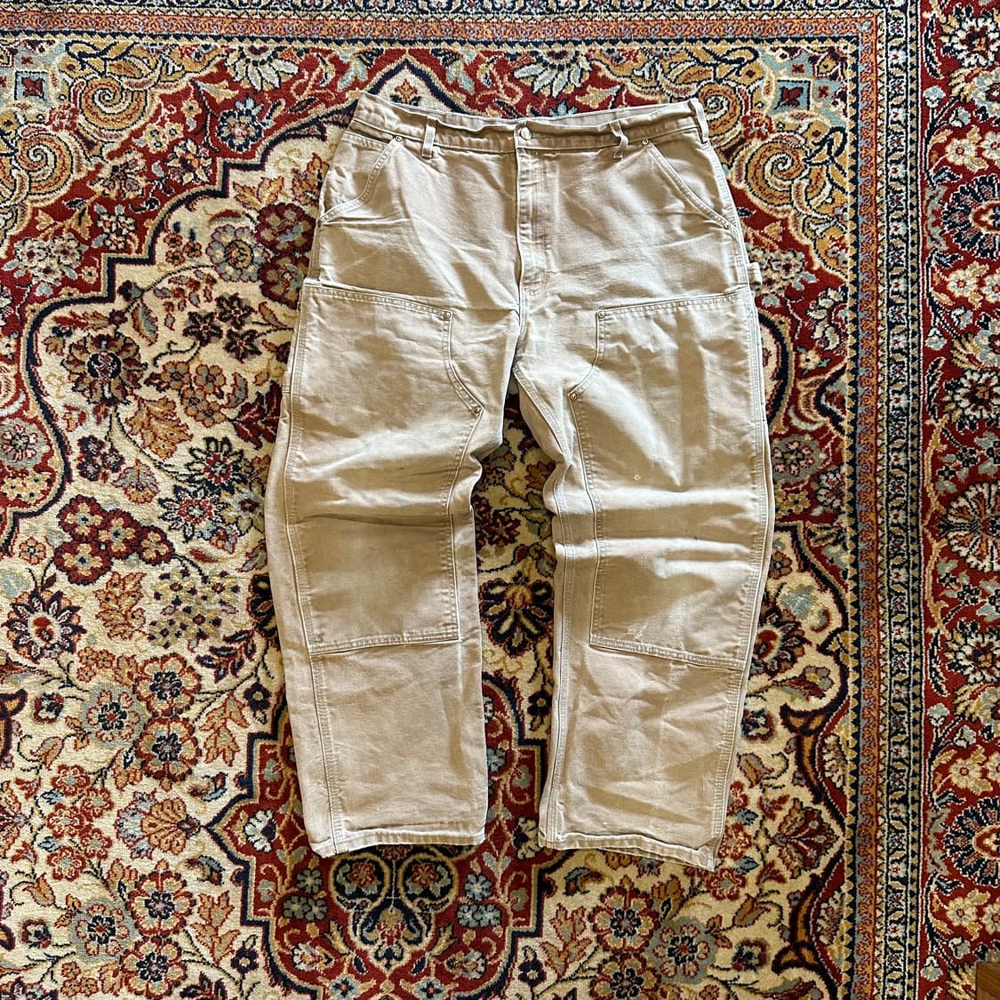 [USA/Union Made] 90s 칼하트 더블니 38x32 상품이미지1