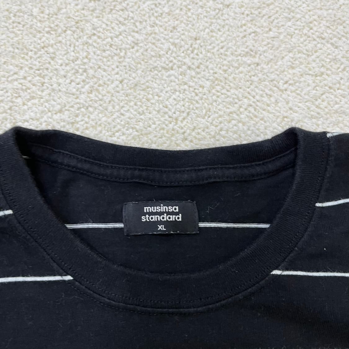 XL 무신사스탠다드 반팔 티셔츠 0317M 상품이미지2