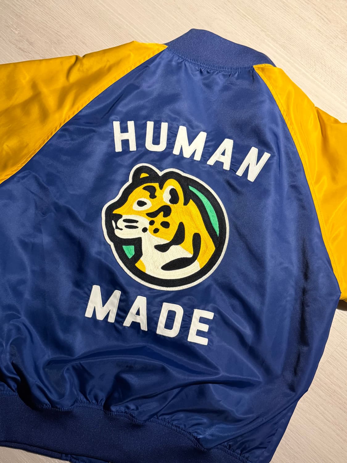 휴먼메이드 나일론 스타디움 자켓 블루 상품이미지2