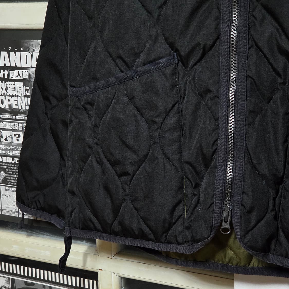 타이온 JPN 누빔 투웨이 경량 패딩 점퍼 상품이미지4