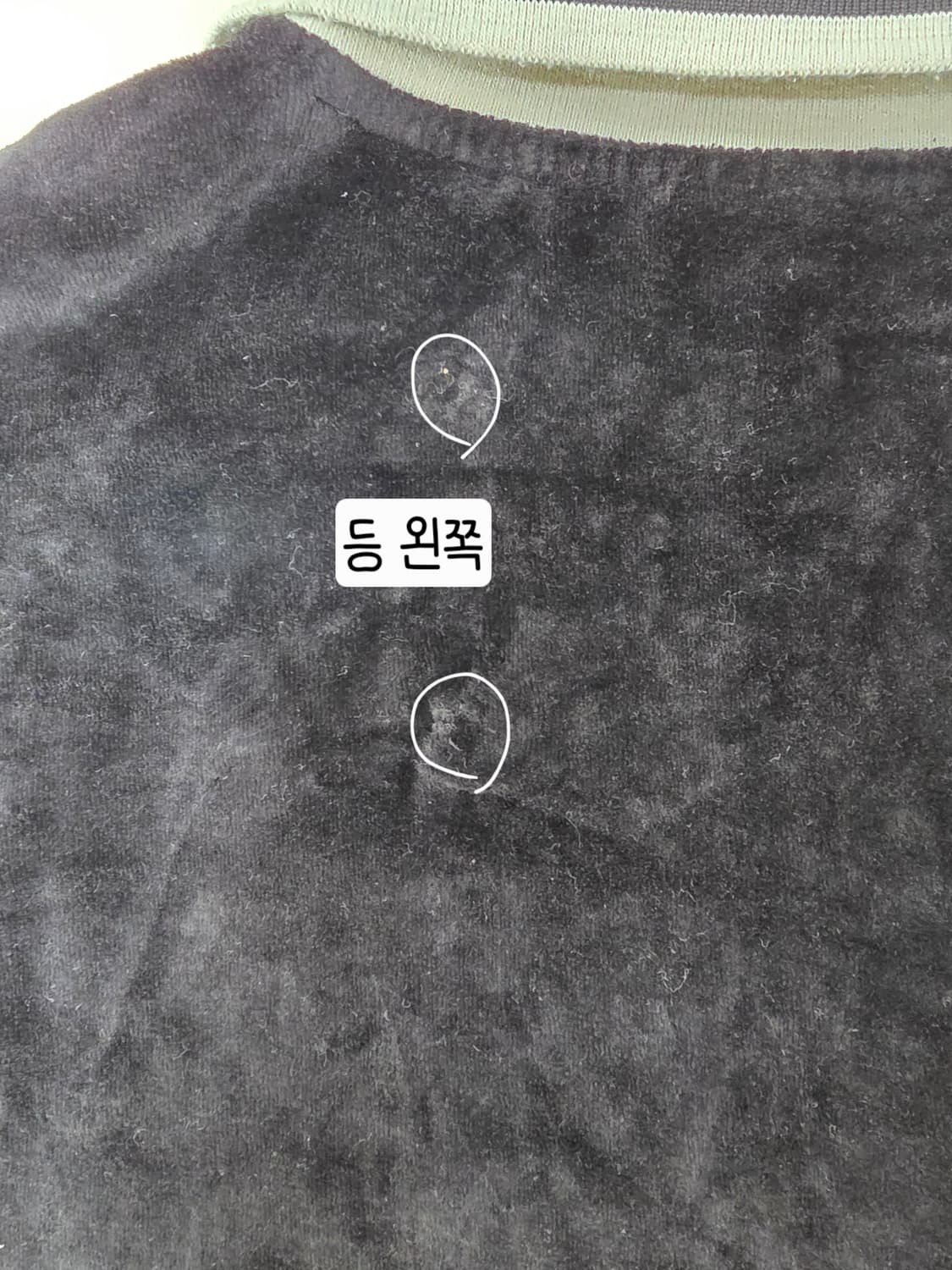 [프립]M/스컬프터 벨루어 사커 저지 맨투맨 상품이미지8