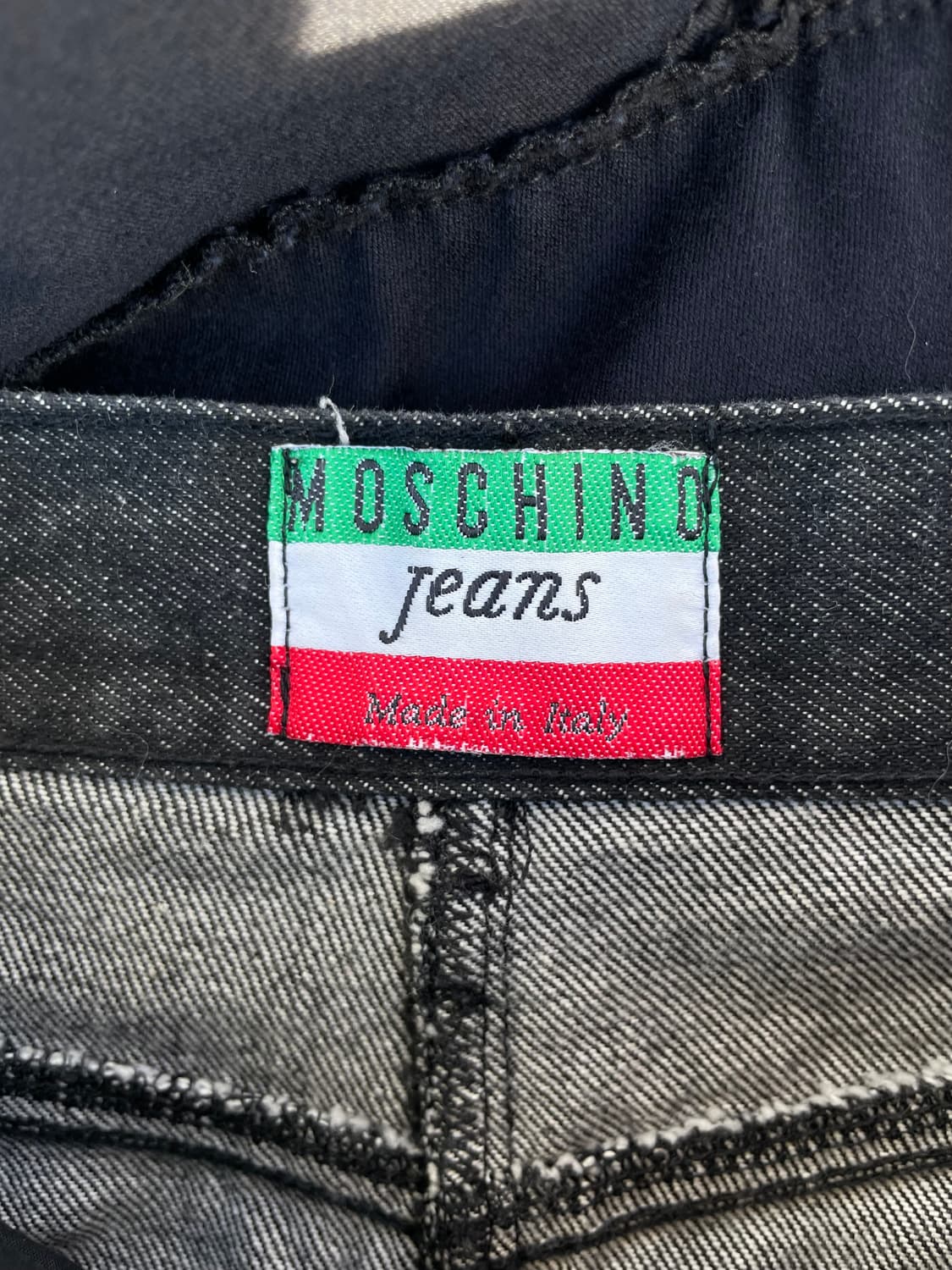 moschino 빈티지 흑청 스커트 상품이미지5