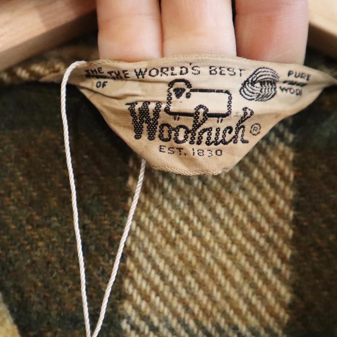 울리치 80s 헤비 울 셔츠 상품이미지5