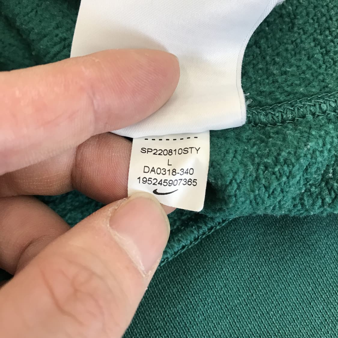 나이키 NRG 솔로스우시 스웻 그린 [L] 상품이미지6