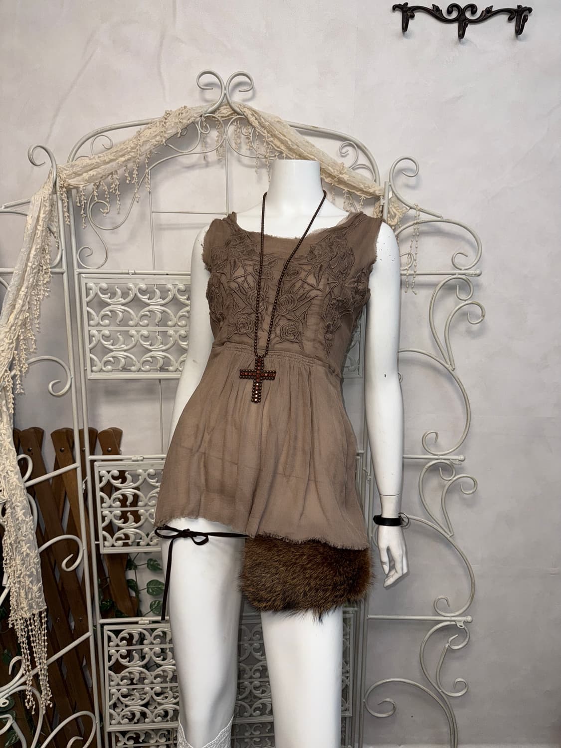 Ermanno Scervino floral silk sleeveless 상품이미지8