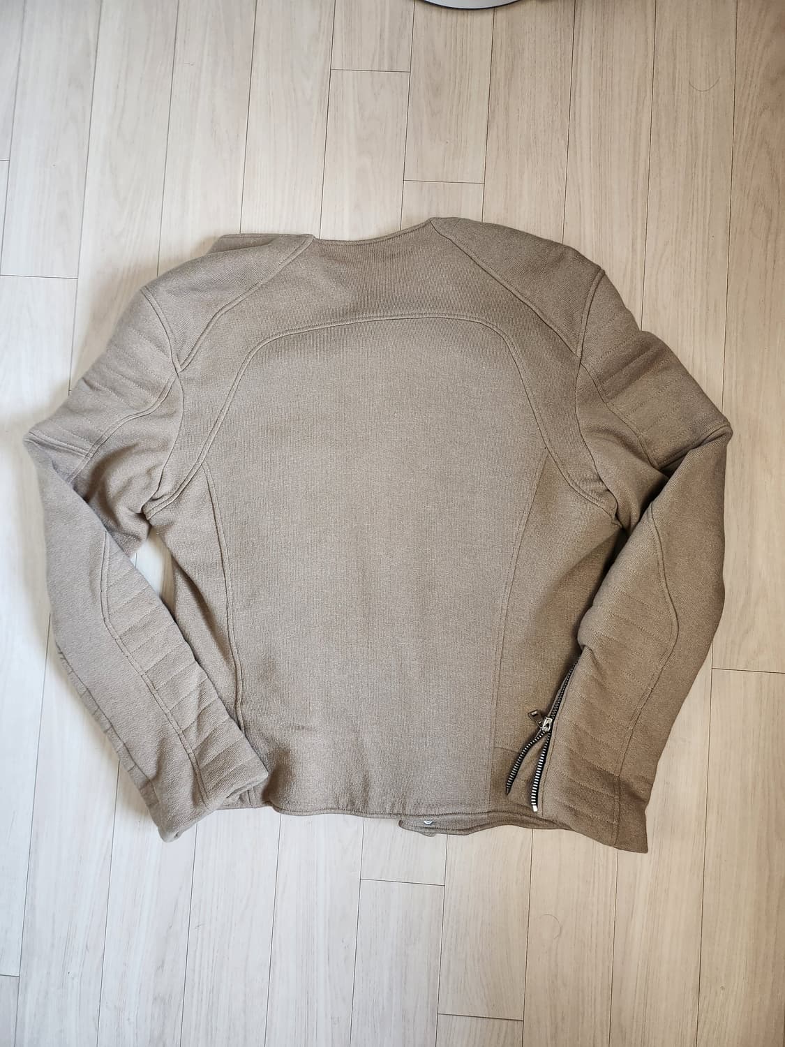 발망 울 라이더 자켓 베이지 상품이미지2