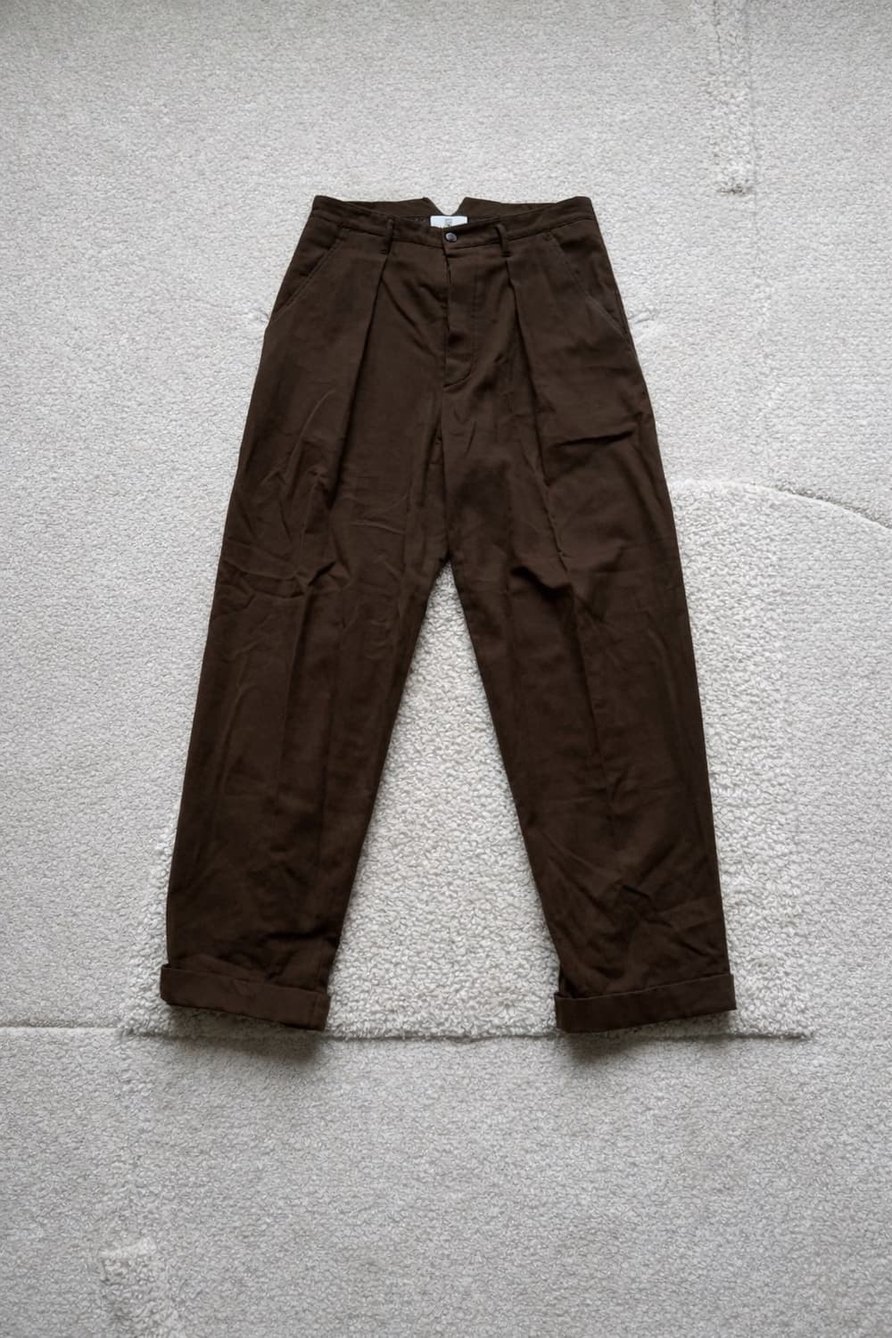 80s 유로피안 울 캐시미어 드레스 워크팬츠 (31-32) 상품이미지2