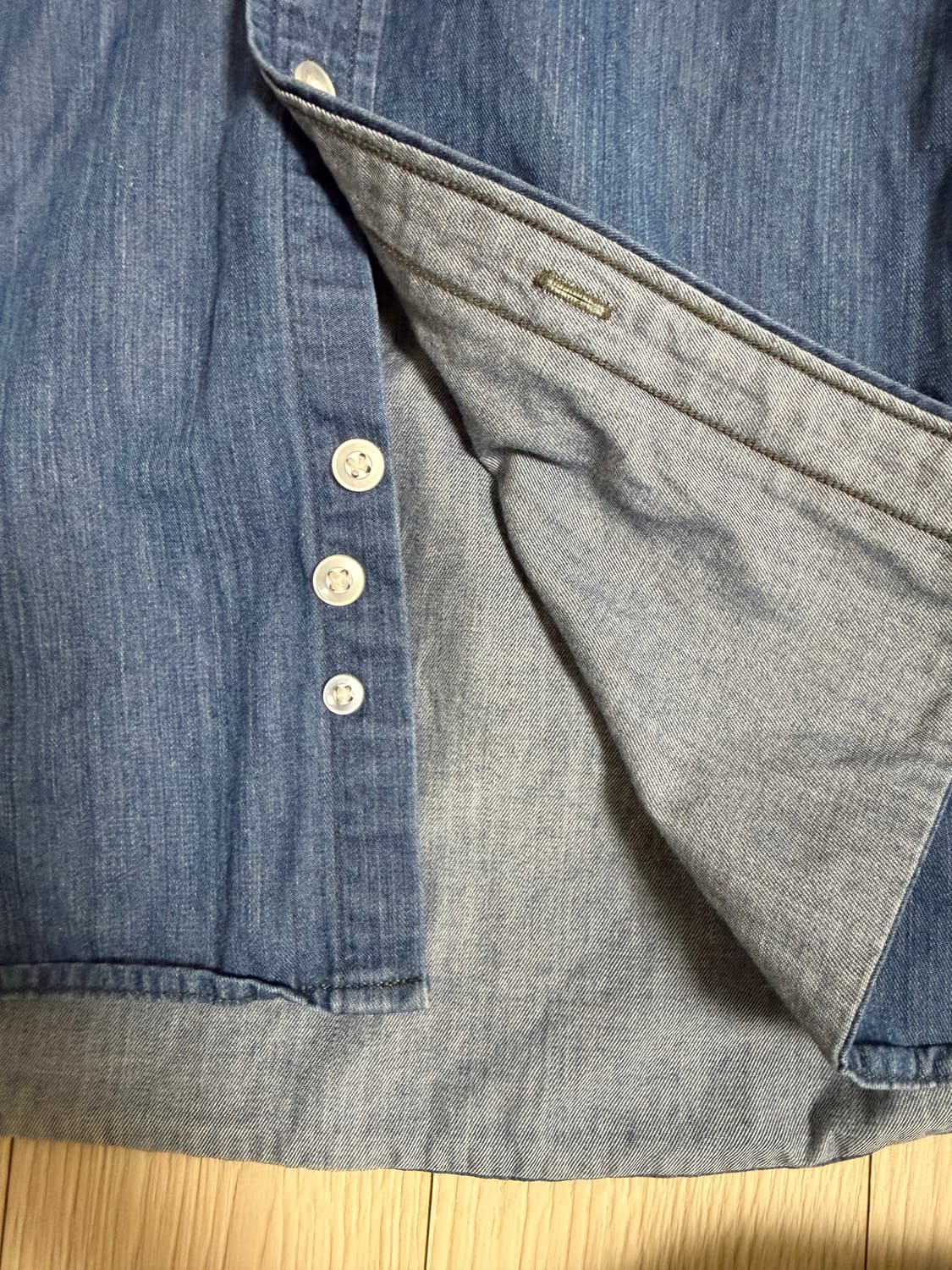 블루블루 데님셔츠 상품이미지4