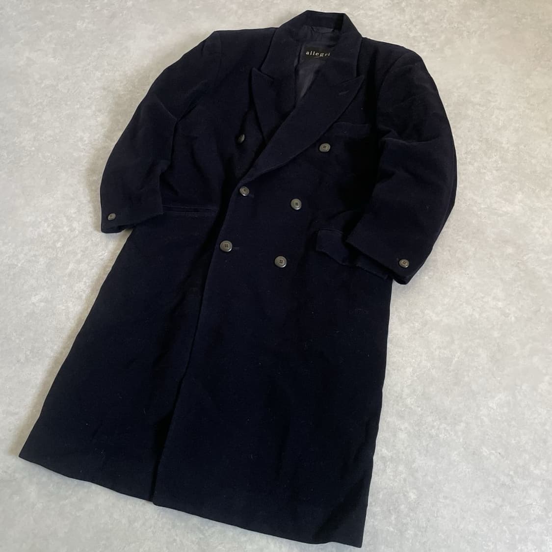 allegri italy navy wool coat 상품이미지2