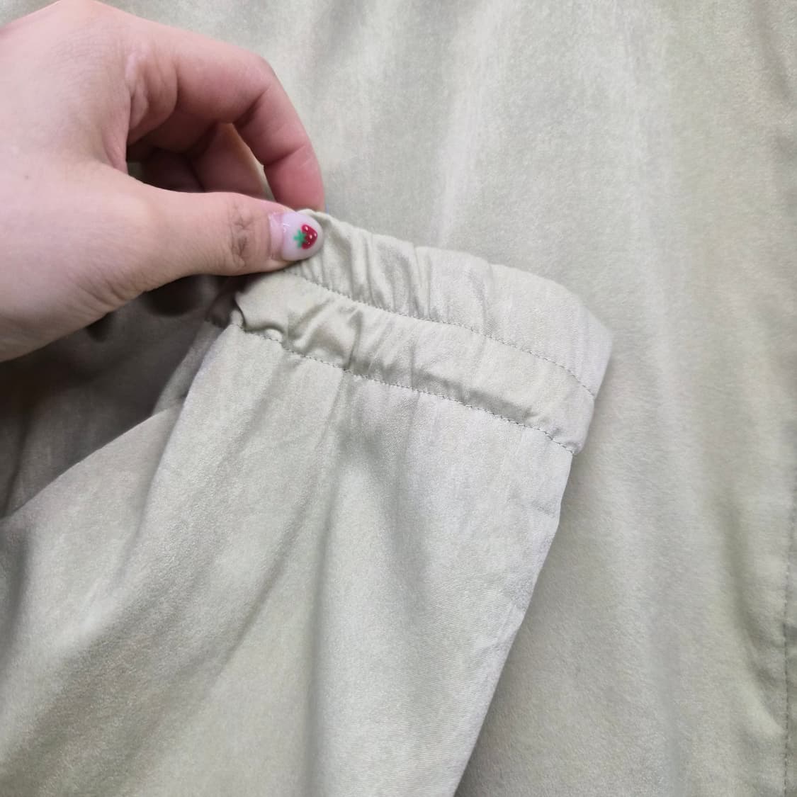 발렌시아가 봄버 자켓 베이지 남여공용 L 상품이미지5