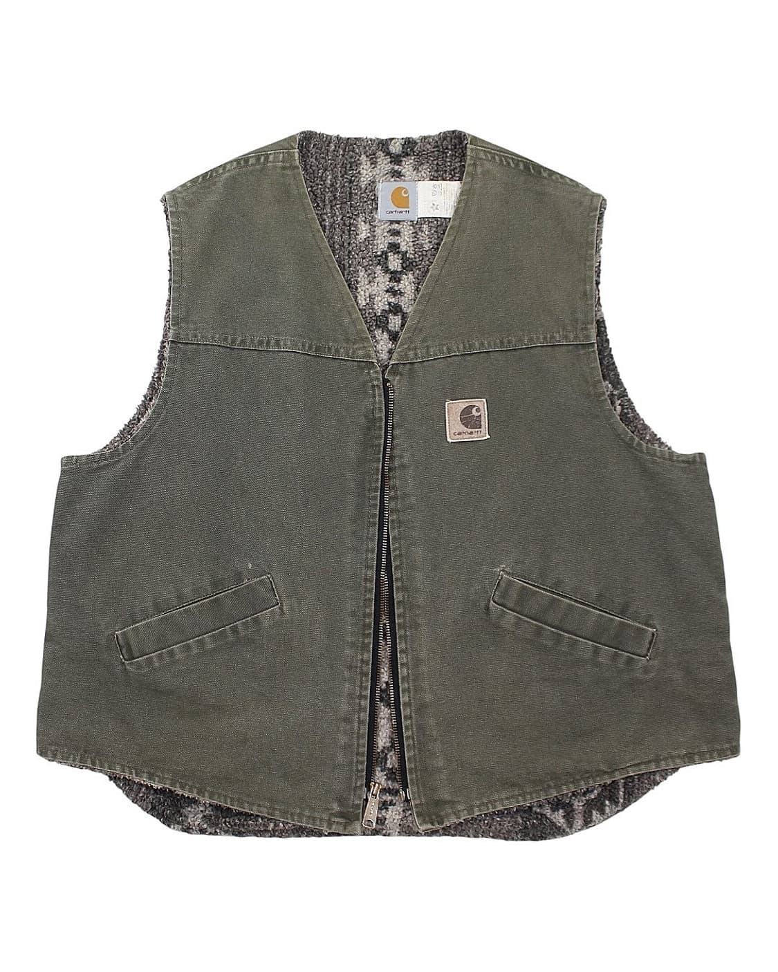 1996 USA 칼하트 VP166 워시드 덕 사우스웨스트 베스트 빈티지 상품이미지1