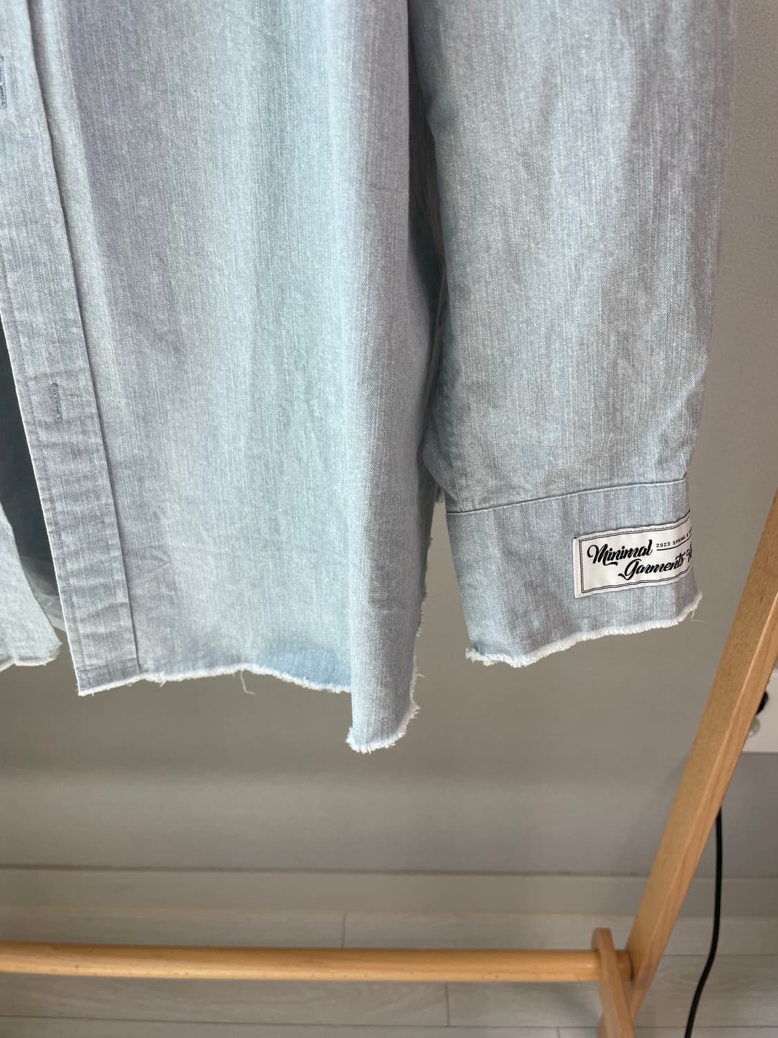 엠엠지엘(mmgl) CUT-OFF LONG SLEEVE SHIRT (LI 상품이미지3