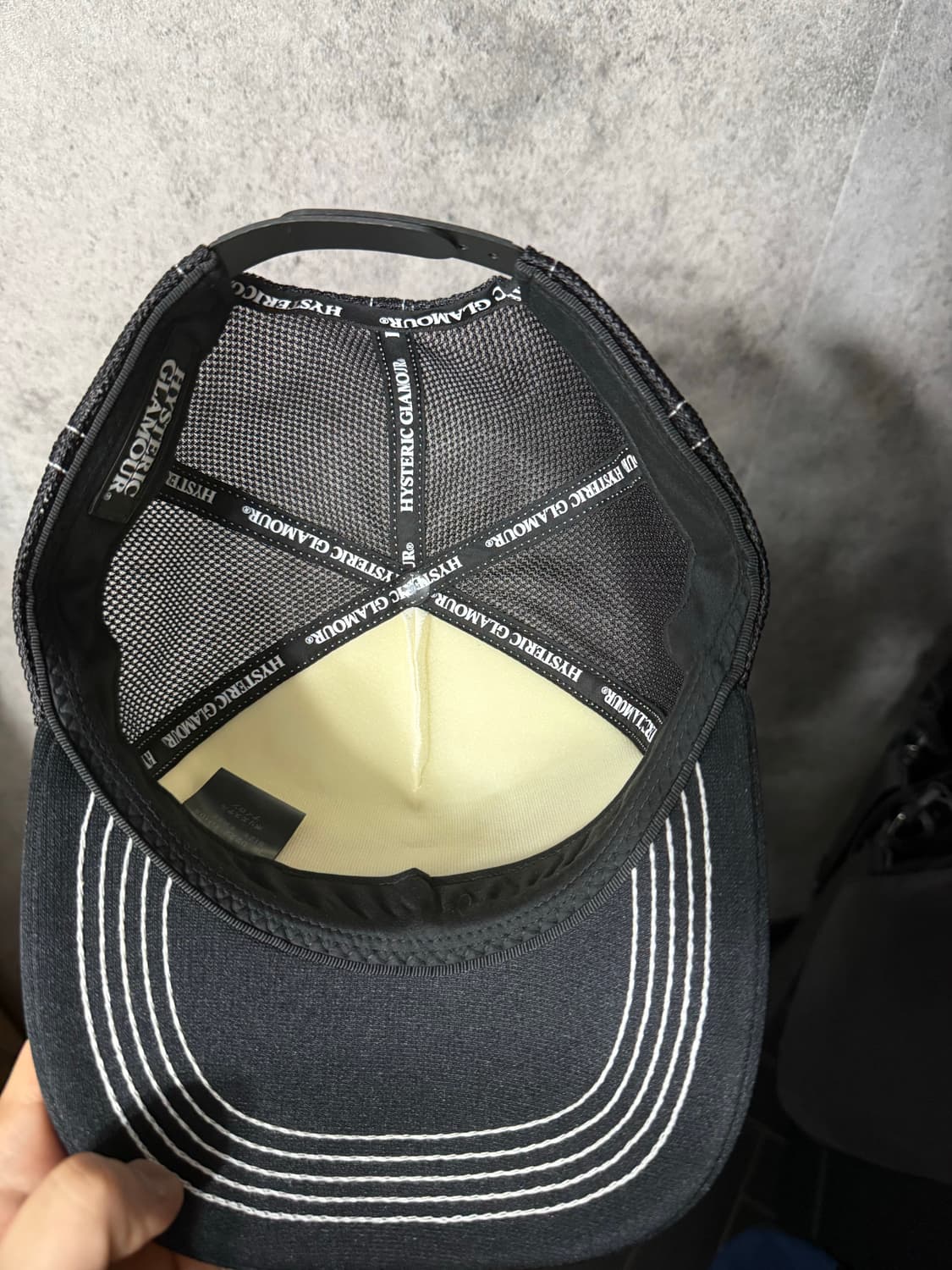 히스테릭글래머 스피드스터 볼캡블랙 상품이미지2