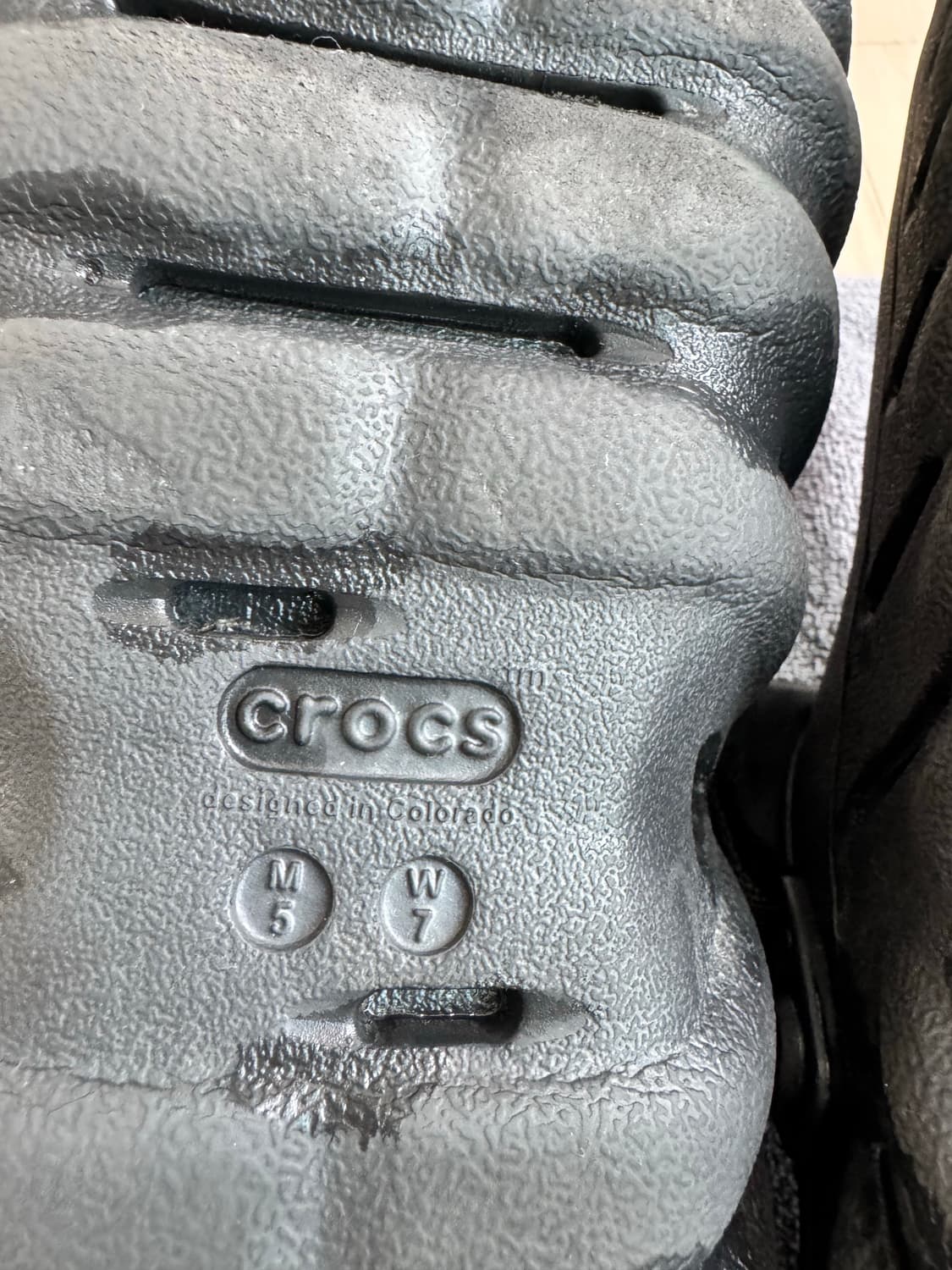 크록스 에코클로그 블랙 m5 w7 240 상품이미지4